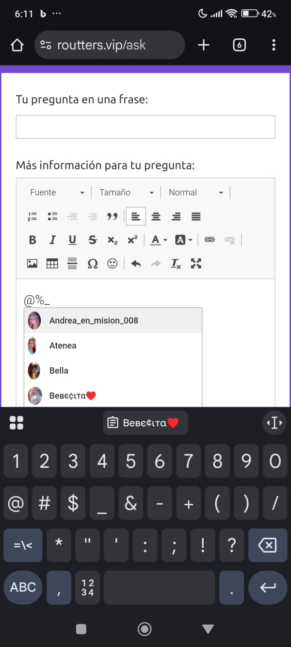 <div class="pupi_ur_most-voted-reaction-badge" data-reaction-count="1"><img src="https://routters.vip/imreact/pato.png" class="pupi_ur_reaction-image-question-list" data-reaction-id="7"></div>Que msaobes de úrPe ? Vaíes ueznubl ?